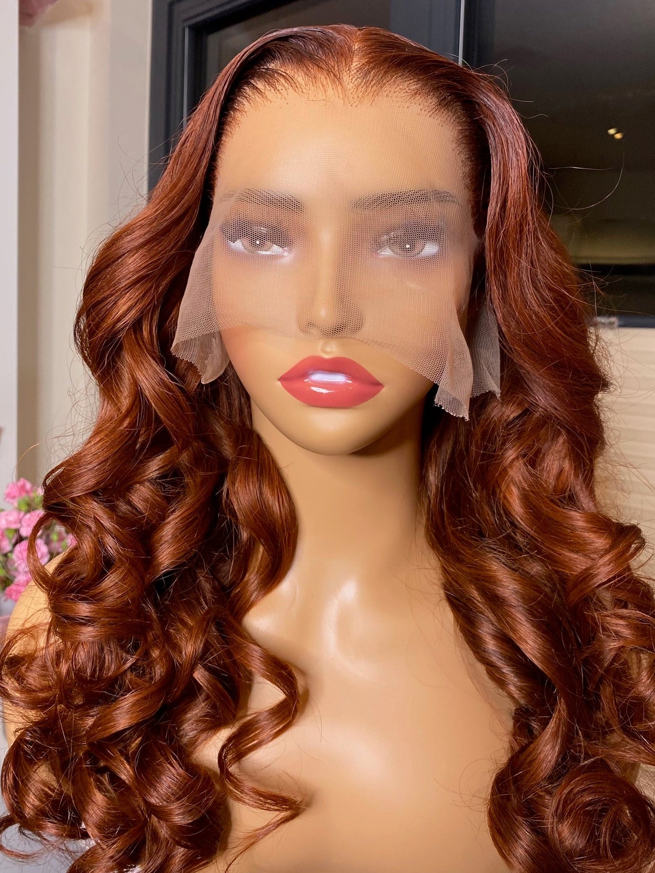 COOPER GINGER Lace Frontal Wig | 24” inches