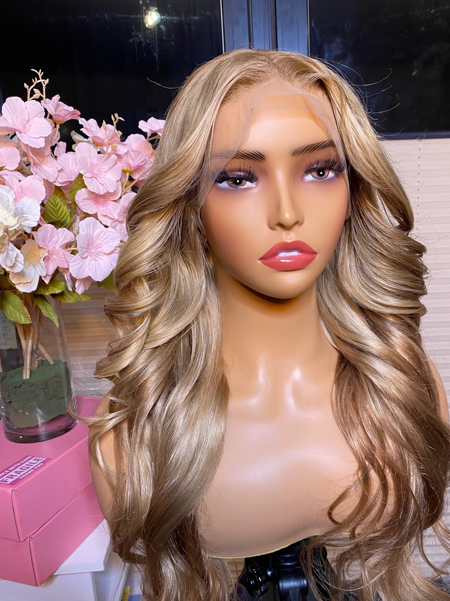 Blonde Galore Lace Frontal Wig| 26” inces