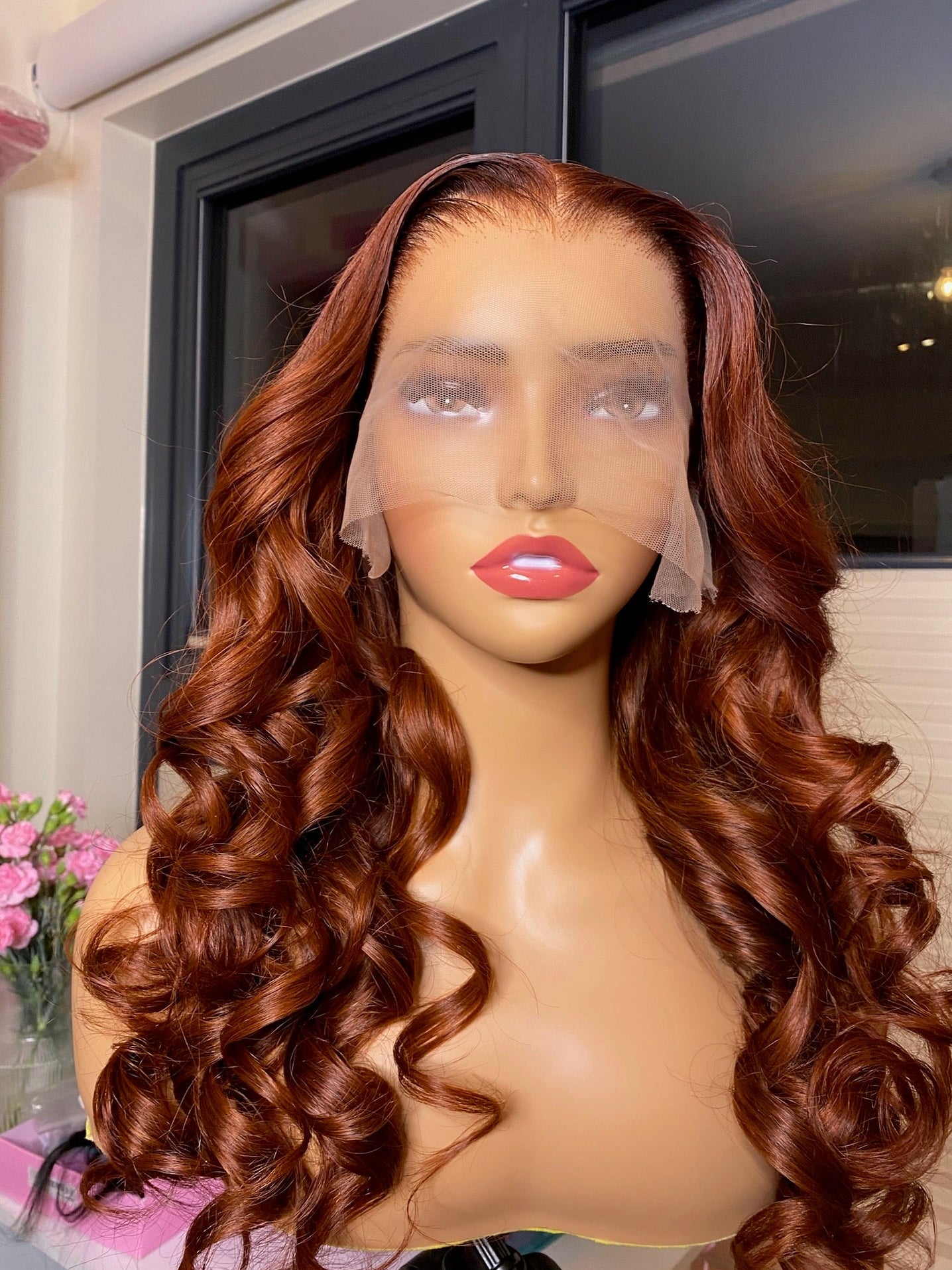 COOPER GINGER Lace Frontal Wig | 24” inches